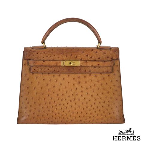 vintage hermes ostrich handbag|ostrich handbags clearance.